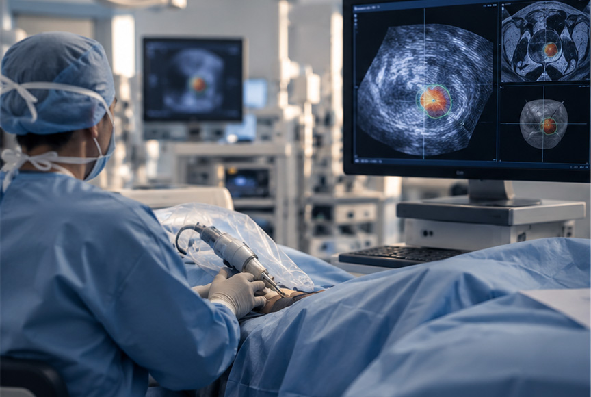 Traitement focal du cancer de la prostate par HIFU à Lyon
