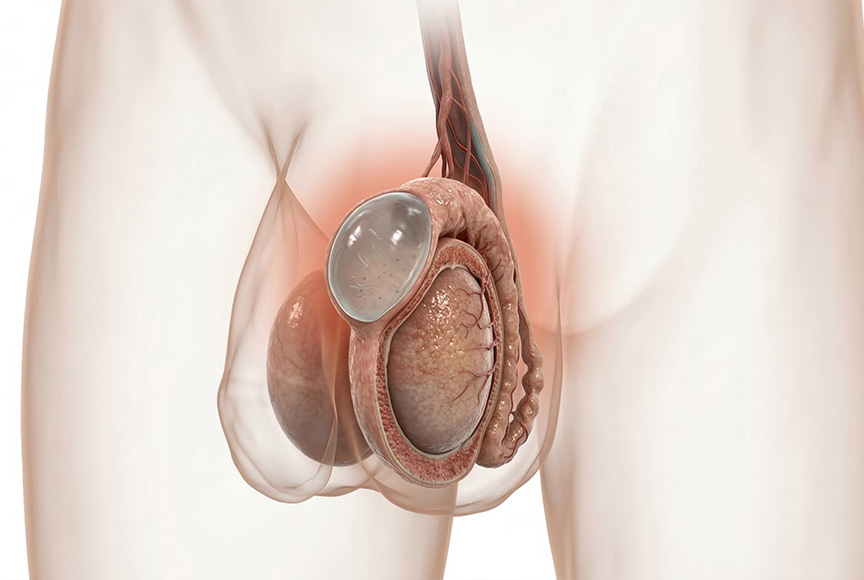 Kyste de l’épididyme ou du cordon spermatique : symptômes, diagnostic et traitements